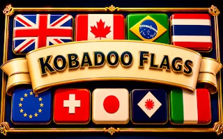 Ảnh bìa game trí nhớ Kobadoo Flags từ GamePix