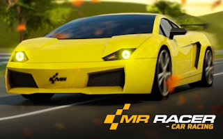 Ảnh bìa game đua xe MR RACER từ GamePix