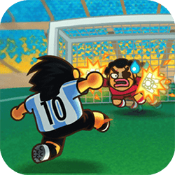 Ảnh bìa game bóng đá Foot Chinko từ GamePix